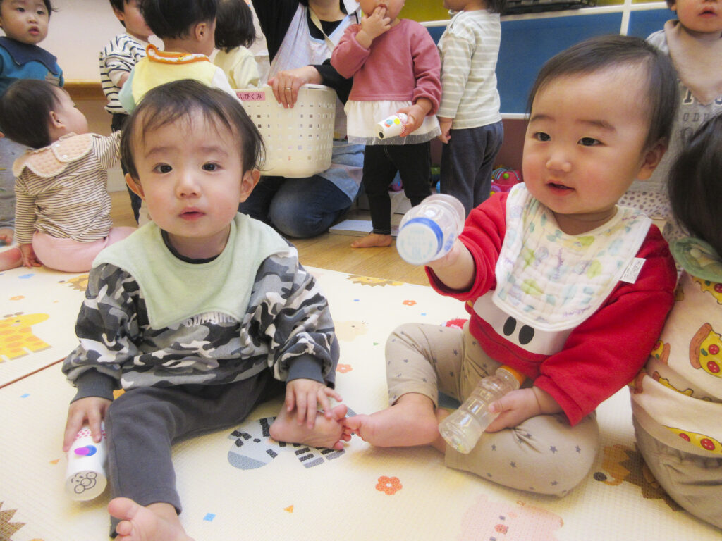 月齢の低い子も生活のリズムが安定し安心して過ごしています